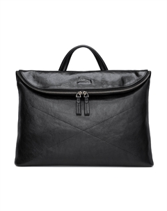 Мужской кожаный портфель черный, Black Jaguar
