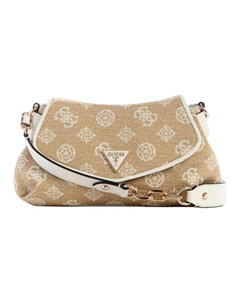 Тканевая сумка через плечо, Light Khaki Guess