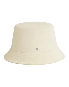 HERMES Висюзовая ведро шляпа унисекс белая, White Hermès
