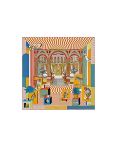 HERMES Шёлковый шарф Multicolor, Multicolor Hermès