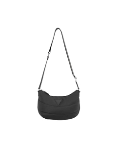 Полиэстеровая наплечная сумка женская разноцветная, Black Guess