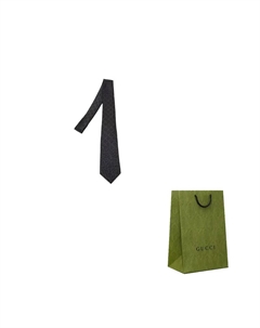 Мужской галстук, Black Gucci