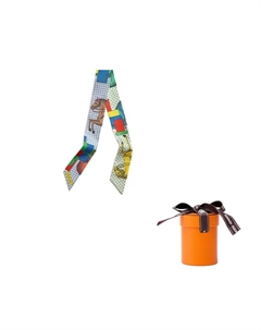 HERMES Шёлковый платок женский разноцветный, Multicolor Hermès