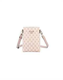 Синтетическая кожаная сумка через плечо женская разноцветная, Rouge Red Guess