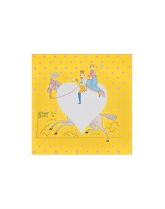 HERMES Шёлковый шарф, Yellow Hermès