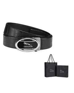 Мужской ремень из натуральной кожи шириной 3,4 см, Chromium Jaguar