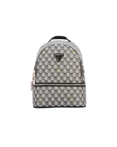 Синтетический кожаный рюкзак женский красный черный бежевый, Black Guess