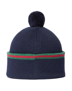 Детская хлопковая кепка с сеткой, Blue Gucci