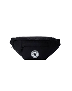Полиэстеровый поясной рюкзак-косметичка насыщенный чёрный, Jet Black Converse