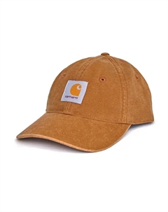 Хлопковая бейсболка унисекс кофейного цвета, Coffee Carhartt wip