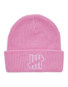 Акриловая вязаная шапка унисекс, Pink Undefeated