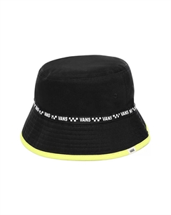 Ковшовая шляпа женская черно-желтая Vans