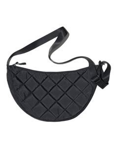 Полиэстеровая наплечная сумка через плечо обычная женская черная Uniqlo