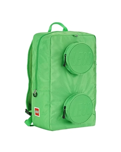 Полиэстеровый зеленый повседневный рюкзак унисекс, 20204-0037 Повседневная сумка-зеленая Lego