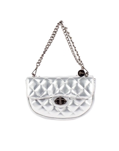 Сумка через плечо, серебряный Faina