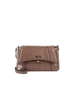 Сумка через плечо, серо-коричневый Usha