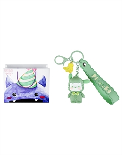 Брелок My Melody Hello Kitty из ПВХ Унисекс, Pochacco+Exquisite Shopping Bag A Sanrio