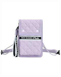 Кроссбод сумка унисекс светлая бело-фиолетовая, Light White Purple Fila fusion