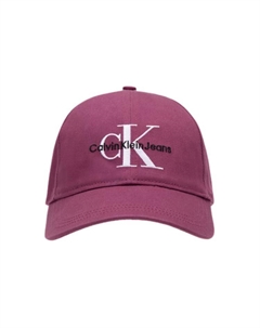 Хлопковая бейсболка унисекс фиолетовая, Purple Calvin klein