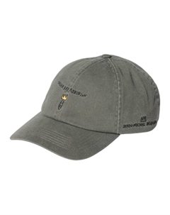 Хлопковая бейсболка унисекс оливкового цвета, Olive Green Uniqlo