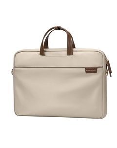 Портативная тканевая сумка-портфель для ноутбука обычная женская разноцветная GOLF, абрикосовая Golf