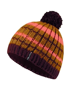 Детская шапочка-помпон Hafjell, мультиколор Trollkids