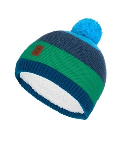 Детская шапочка-помпон gryllefjord, мультиколор Trollkids