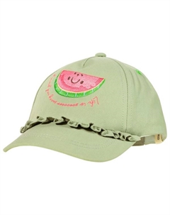 Детская мини-кепка для девочек с застежкой-липучкой в виде арбуза, Light Jade Maximo