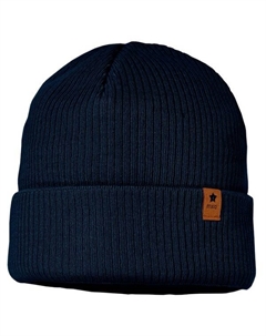 Детская мини-шапочка с флисовой подкладкой, синий Maximo