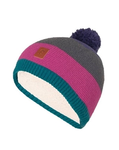 Детская шапочка-помпон gryllefjord, мультиколор Trollkids