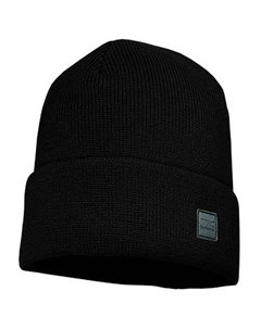 Детская шапочка с отворотом, черный Maximo