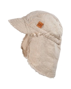 Детская кепка с защитой шеи, бежевый Maximo