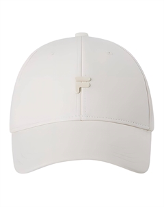 Бейсболка из полиэстера эластана и хлопка унисекс цвет лактоза и черный, Lactose Color Fila