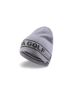 Акриловая вязаная шапка мужская разноцветная, Multicolor Puma