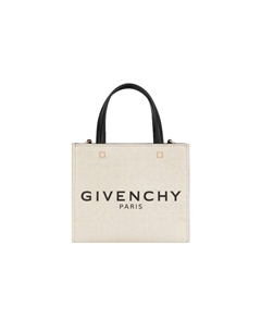 Холщовая сумка-шопер с канвасом, мини-сумка через плечо для женщин, бежевая и черная Givenchy