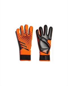 Переработанные полиэстер полиуретан нейлоновые перчатки унисекс черные Adidas