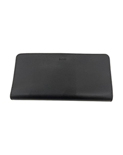 Женский клатч из коровьей кожи черный Bally