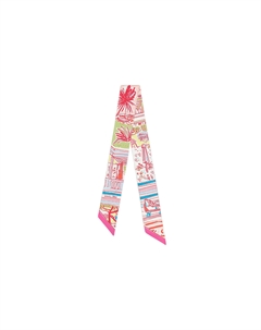HERMES Шёлковый шарф унисекс разноцветный, Multicolor Hermès