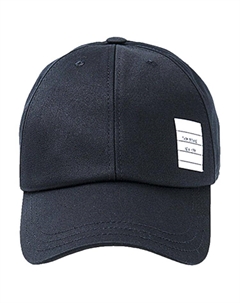 Классическая бейсболка с регулируемой пряжкой, синяя Thom browne