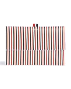 Кожаная сумка-клатч женская черная белая красная разноцветная Thom browne