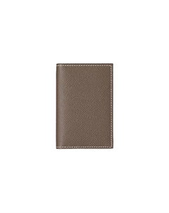 MC² Euclide Epsom Кардхолдер Мужской Слоновая Кожа Серый Слон HERMES Hermès