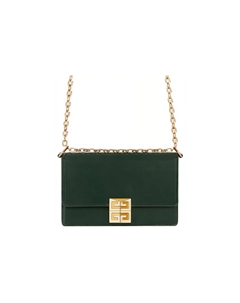 Сумка через плечо 4G Box Smooth Cow Leather из гладкой телячьей кожи, лесной зеленый Givenchy
