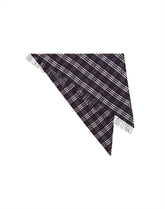 Шаль унисекс Black/White Burberry