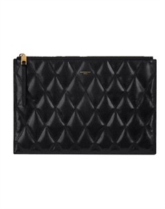 Женский кожаный клатч черный Givenchy