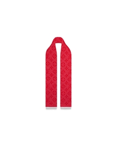 Шерстяной шарф Monogram 2019, красный Louis vuitton