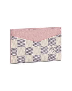 Ежедневный кардхолдер Damier Azur Rose Ballerine Louis vuitton