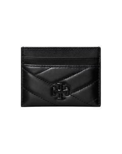 Кожаный картхолдер женский черный Tory burch