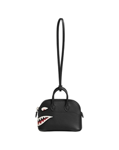 HERMES Болид Свифт Сумка для боулинга из телячьей кожи, аксессуар в виде шарма для женщин 89 Нуар Блэк Hermès