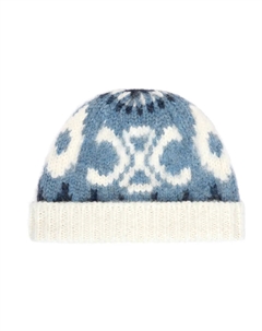 Бини в триумфальном узоре фэр-айл из шерсти Celine