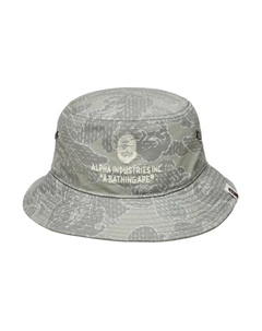 Bape X Alpha Industries Военная Кепка A bathing ape®